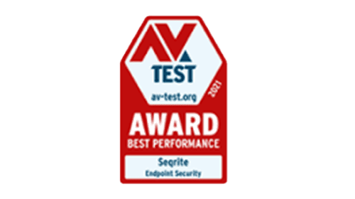 ตรารับรอง AV-TEST Best Performance 2021