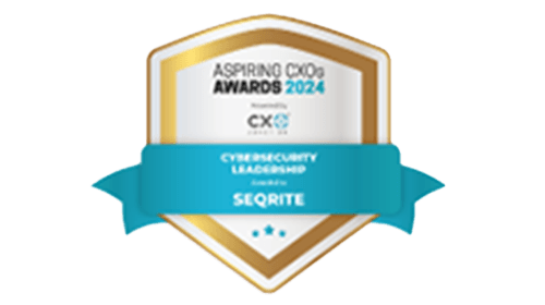 ตรารางวัล Aspiring CXOs Awards 2024 ด้าน Cybersecurity Leadership มอบให้ Seqrite